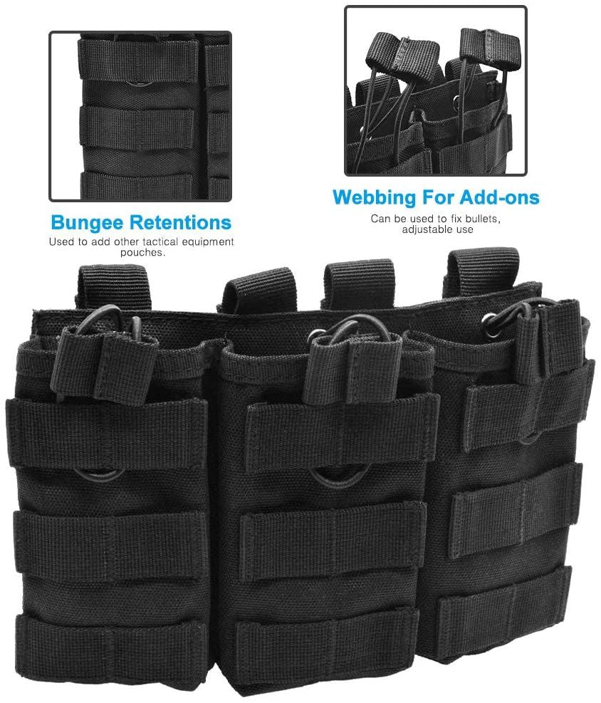 MOLLE Triple Magazine Carrier Pouch