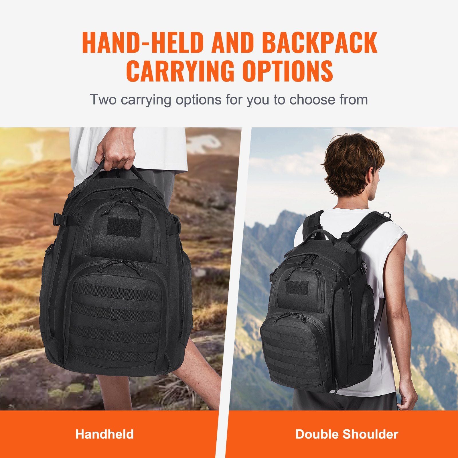 40L Tactical Travel Backpack