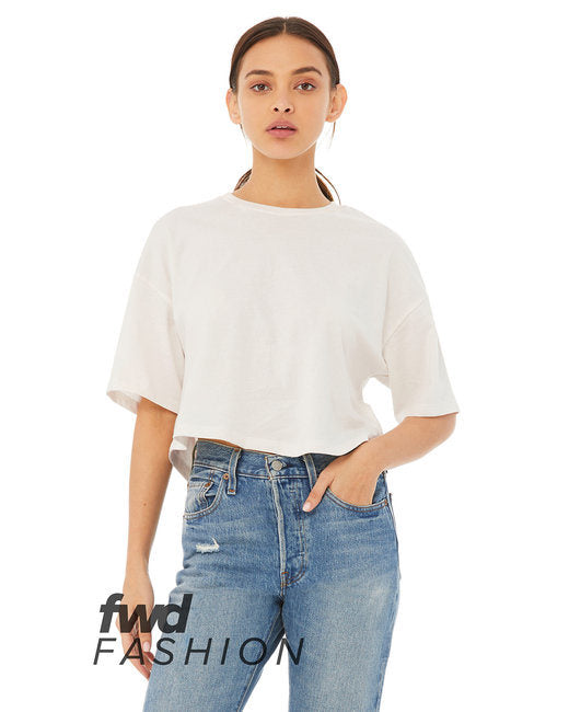 Chic & Comfy: Bella + Canvas Ladies' Cropped Jersey Tee