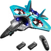 4DRC V17 2.4GHz EPP Remote Control Airplane with Advanced Features and Dual Batteries