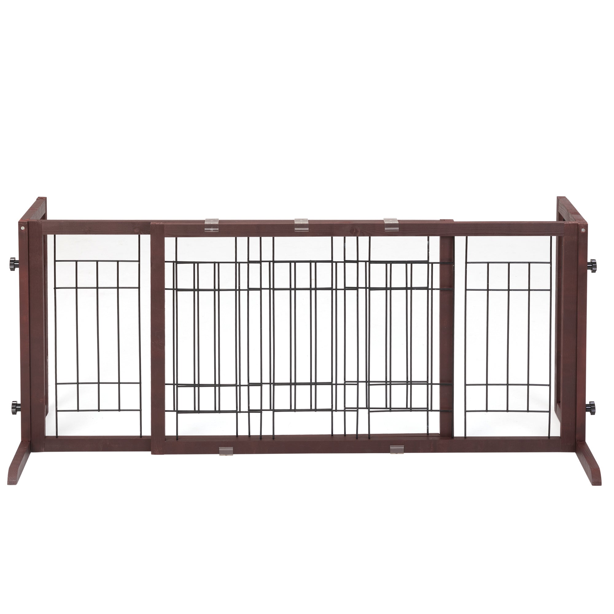 Adjustable Wooden Pet Gate