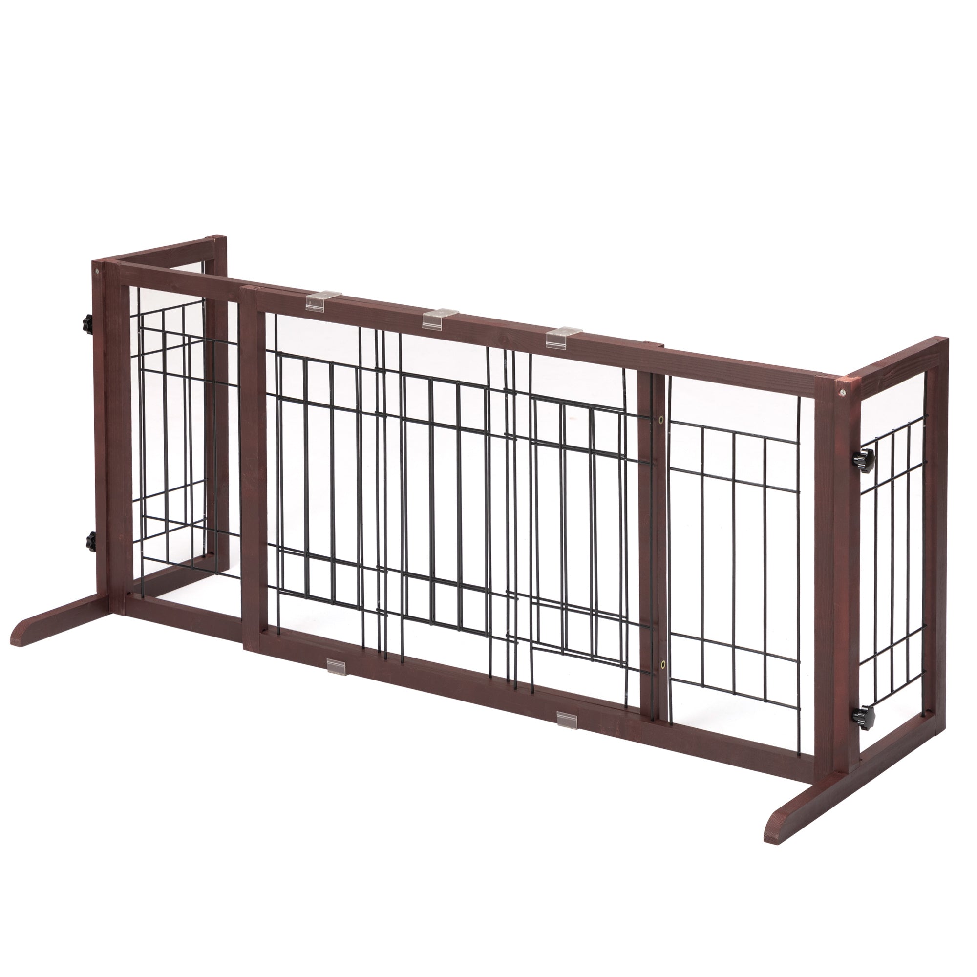 Adjustable Wooden Pet Gate