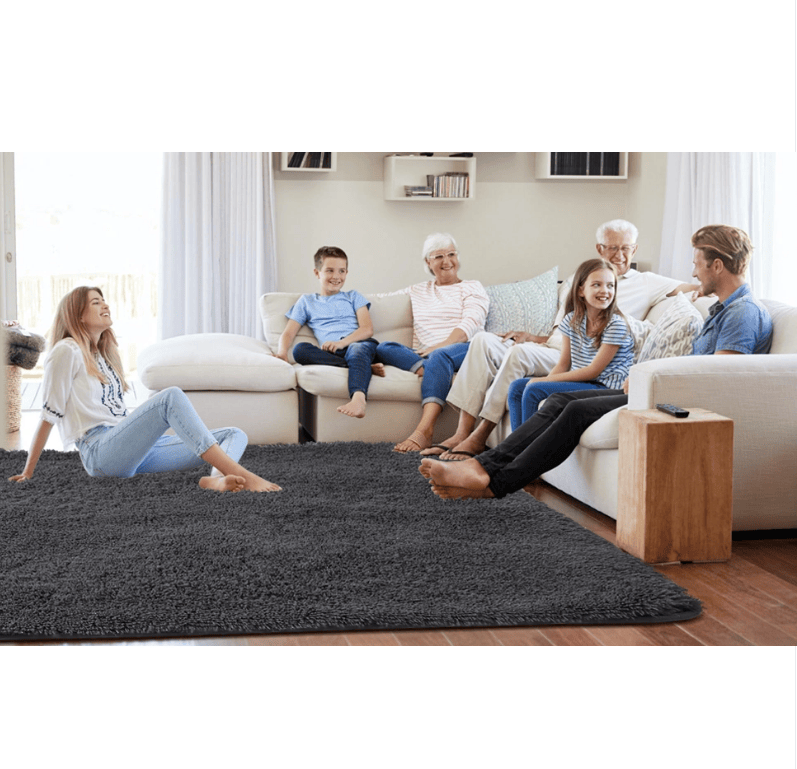 Plush Velvet Large Area Rug