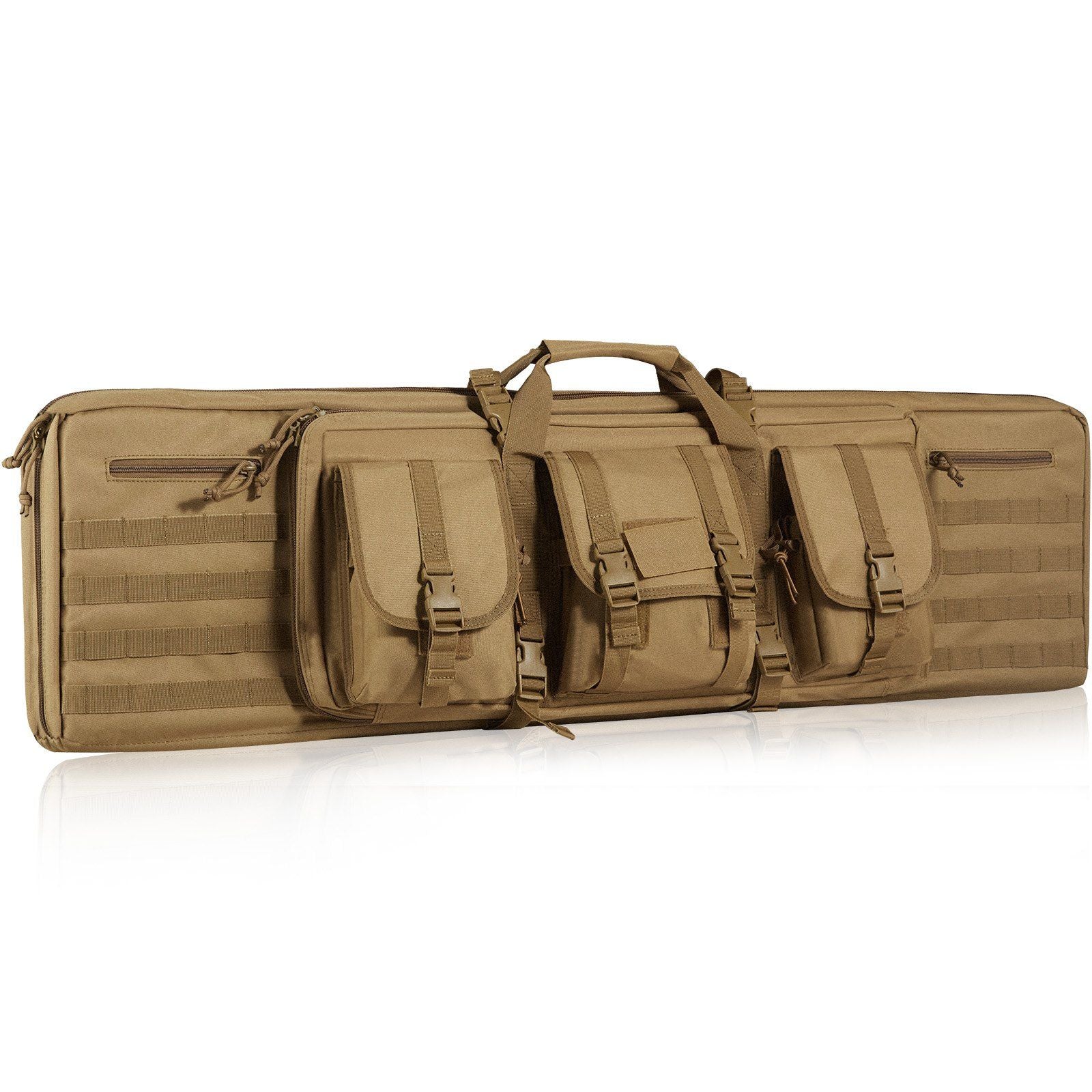 VEVOR 36-Inch Tactical Firearm Case with Molle System and Lockable Zipper