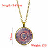 Enchanting Mandala Floral Necklace