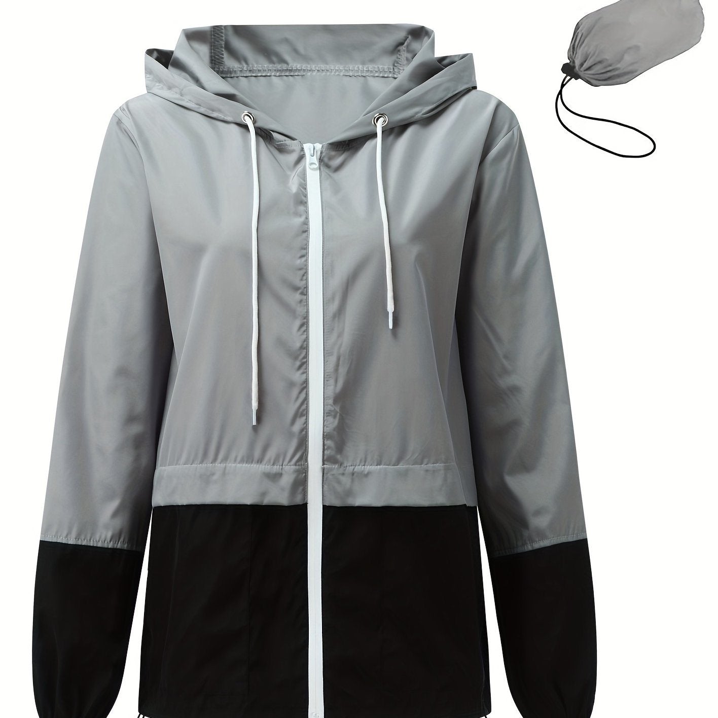 Stylish Women's Waterproof Rain Jacket for Outdoor Adventures