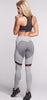 Stylish Mesh-Detail Yoga Leggings for Active Women