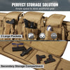 Tactical Multi-Compartment Rifle and Pistol Carry Bag with Shoulder Strap