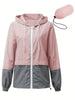 Stylish Women's Waterproof Rain Jacket for Outdoor Adventures