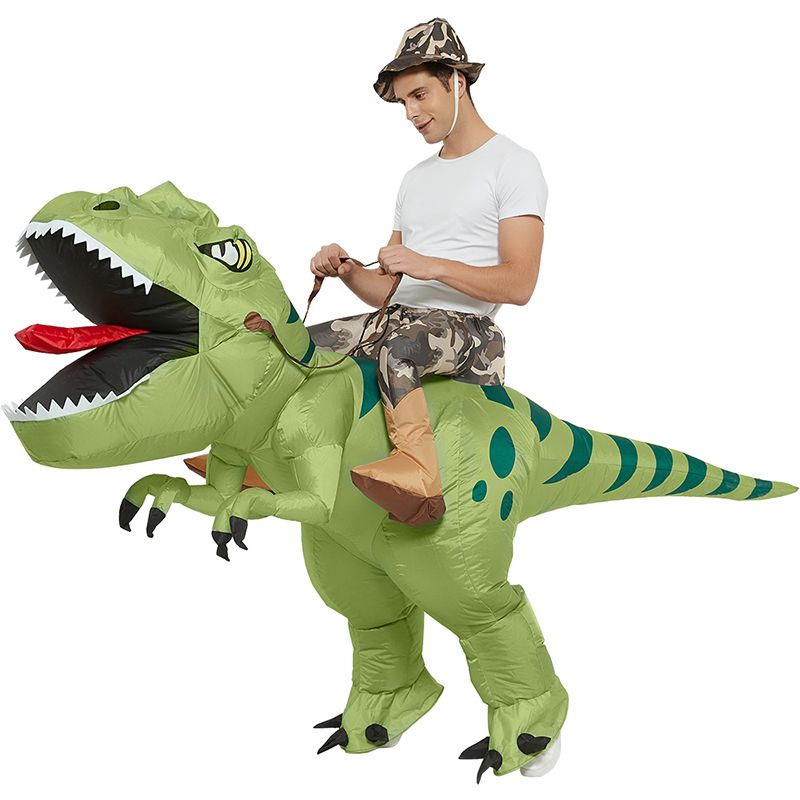 Hilarious Inflatable Dinosaur Costume for Kids and Adults - Perfect for Cosplay Fun!