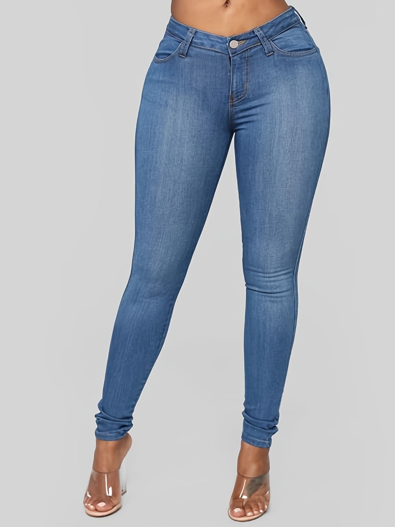 Elevated High-Rise Skinny Jeans