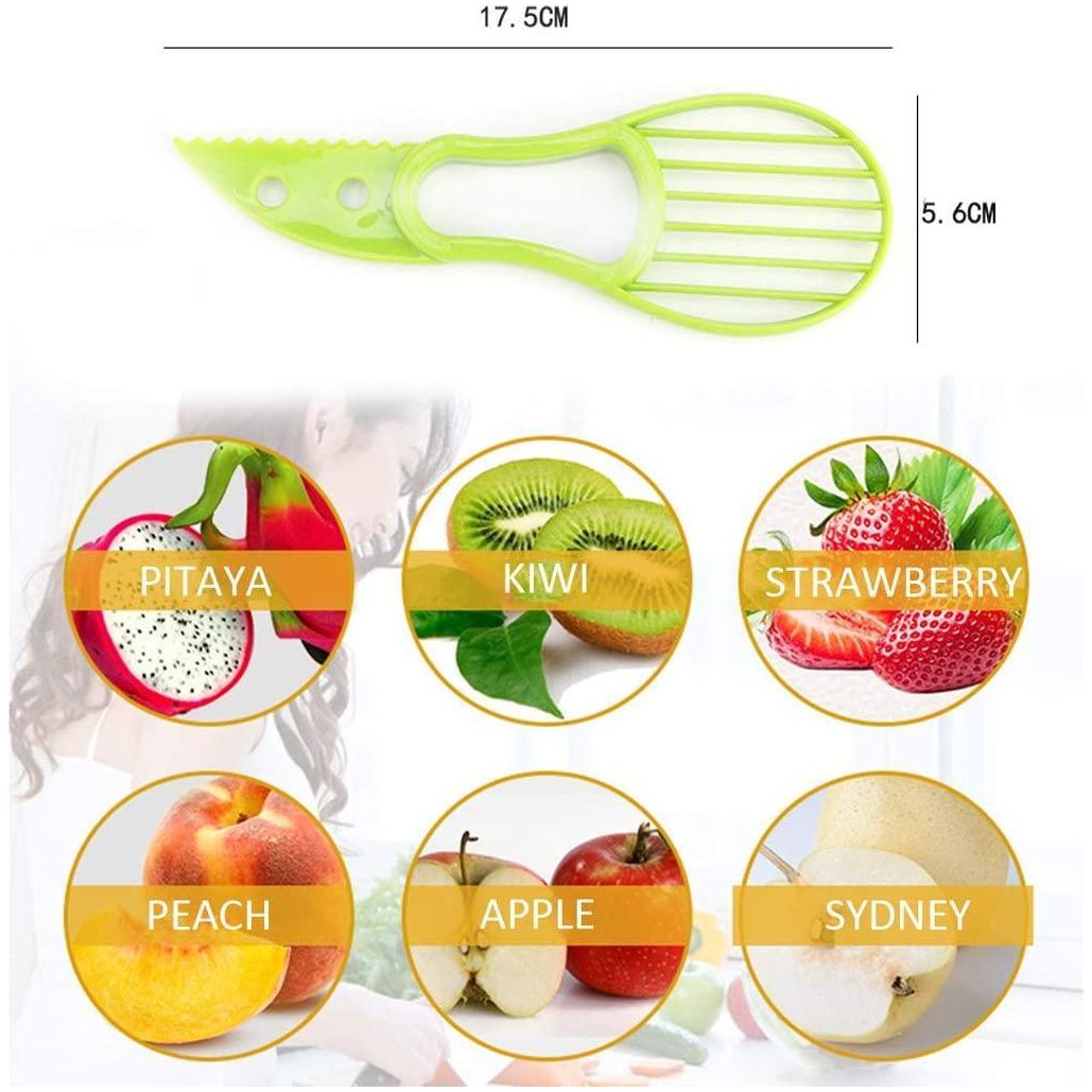 Avocado Slicing Pro: 3-in-1 Kitchen Tool
