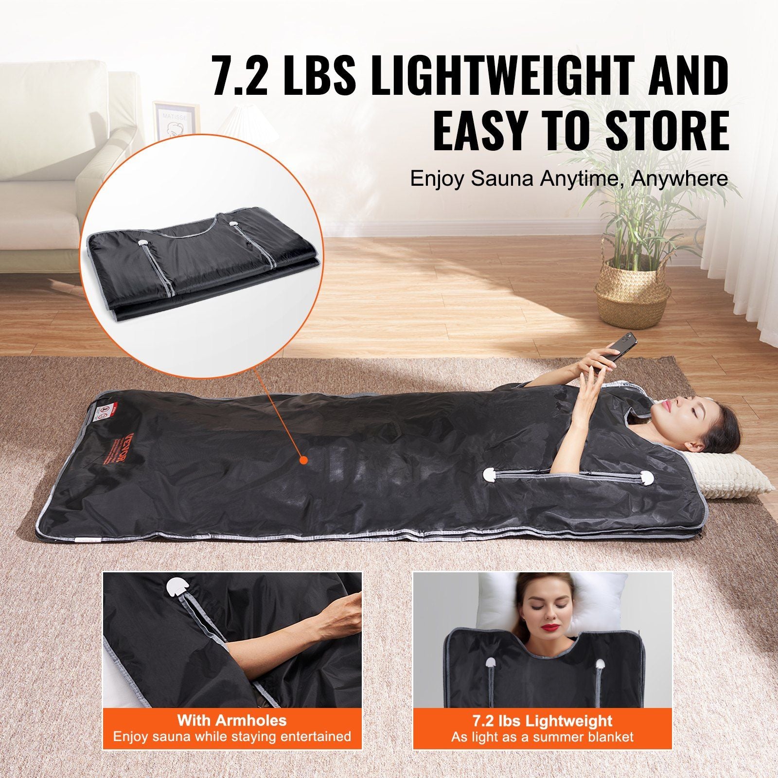 VEVOR Infrared Detox Sauna Blanket