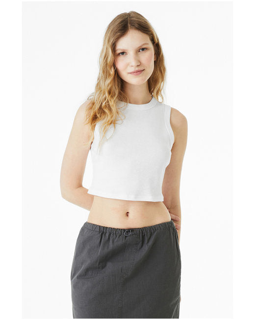 Eco-Friendly Micro Rib Crop Tank