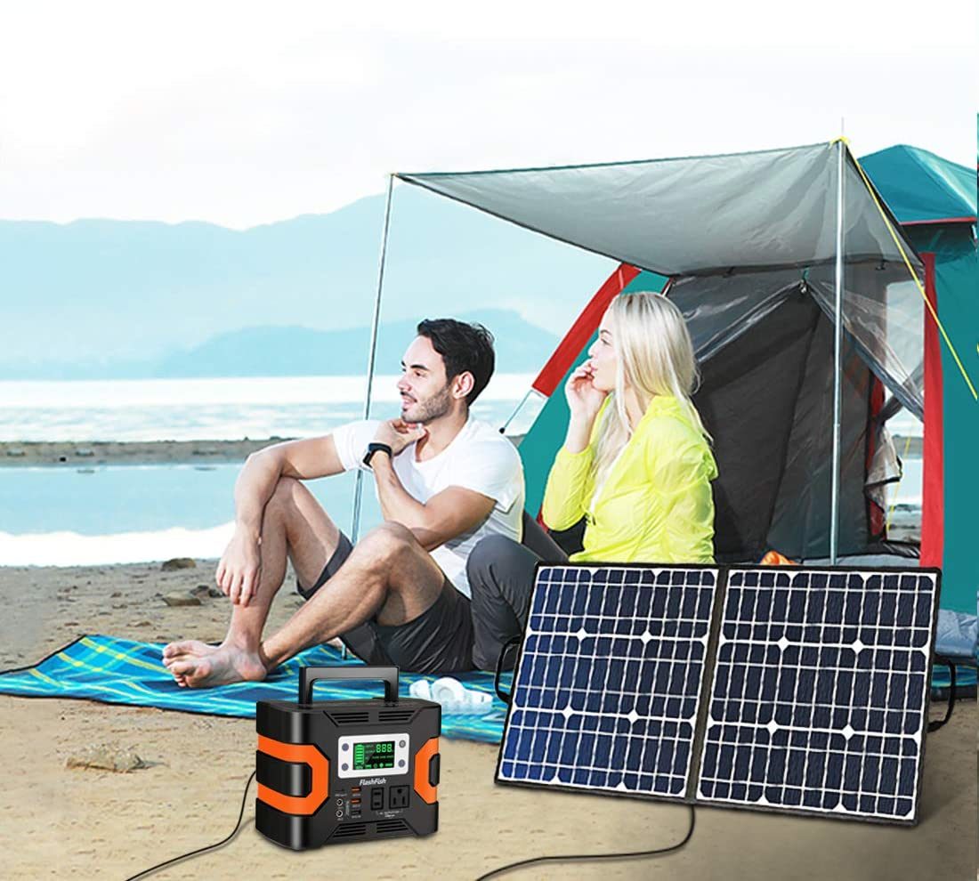 SunPower 100W 18V Portable Solar Charger for Unstoppable Outdoor Adventures