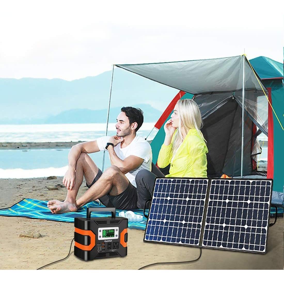 SunPower 100W 18V Portable Solar Charger for Unstoppable Outdoor Adventures