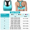 3-Pack Comfort Fit Padded Sports Bra