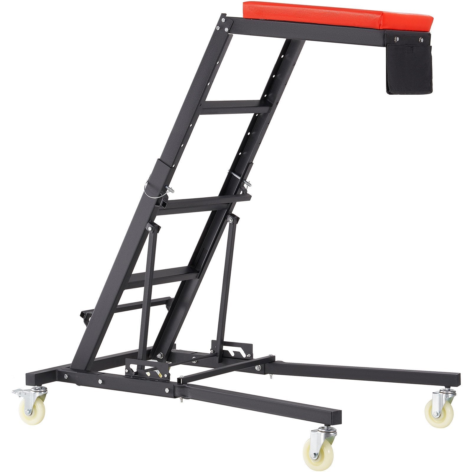 VEVOR Adjustable Height Automotive Topside Creeper, 48" to 76", 400 LBS Capacity