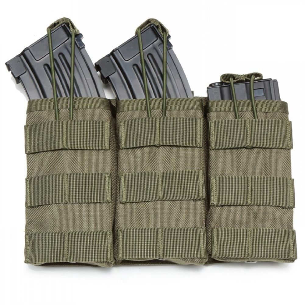 MOLLE Triple Magazine Carrier Pouch