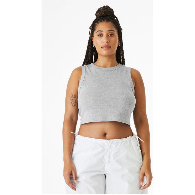 Eco-Friendly Micro Rib Crop Tank
