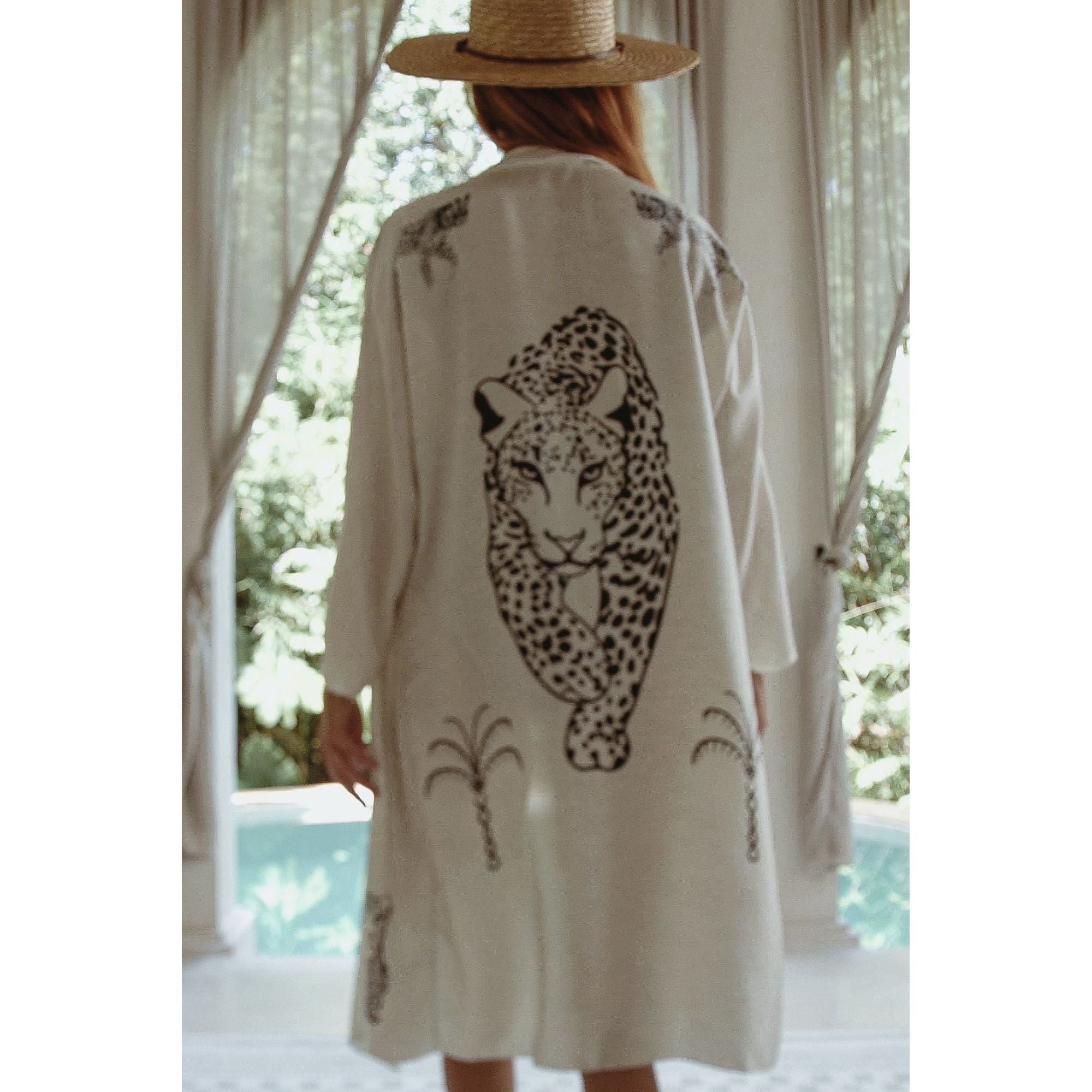 The Royal Robe Jaguar Kimono