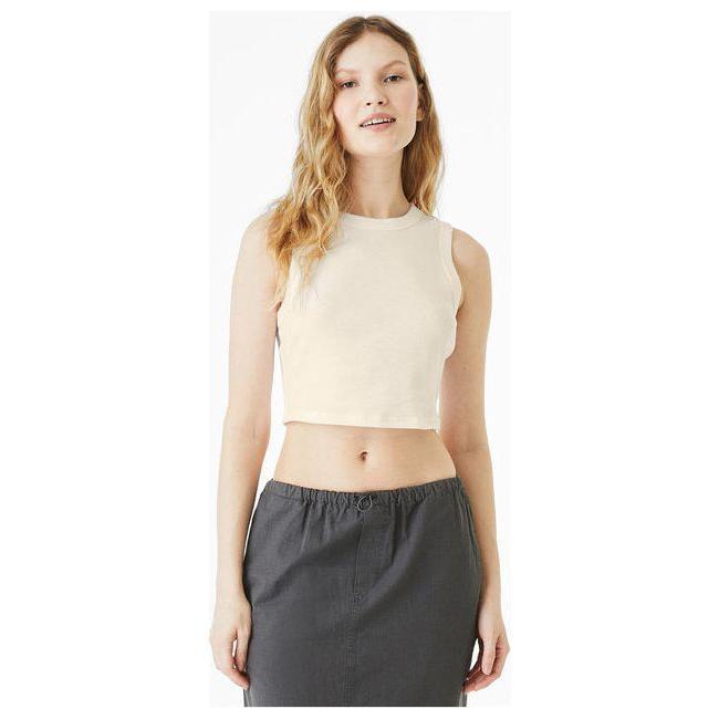 Eco-Friendly Micro Rib Crop Tank