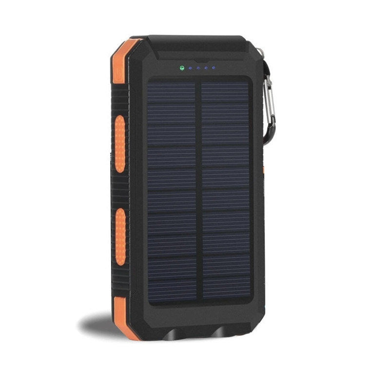 Ultimate 10000mAh Adventure Power Bank with Solar Charging