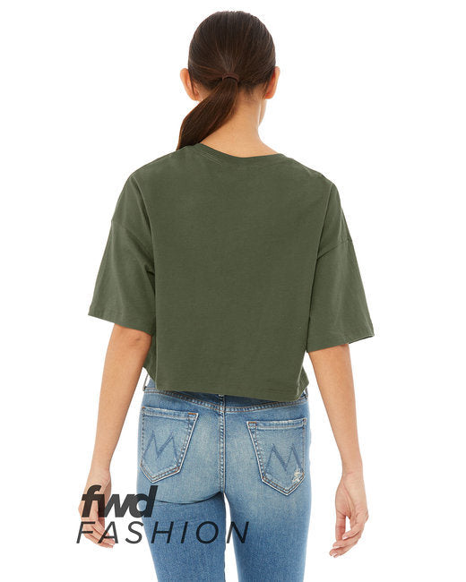 Chic & Comfy: Bella + Canvas Ladies' Cropped Jersey Tee