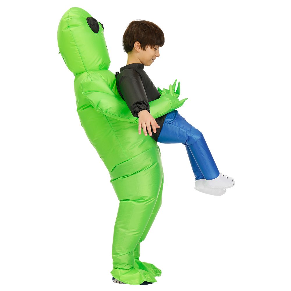 Galactic Invader Inflatable Costume for Kids and Adults - Perfect for Halloween and Thanksgiving Fun!