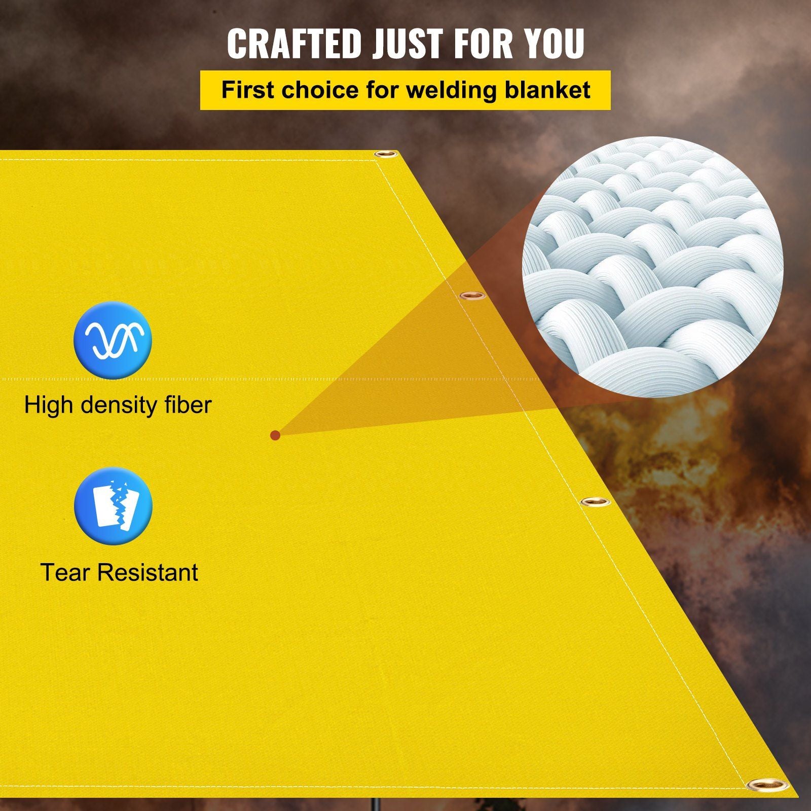Heavy-Duty Fire Retardant Welding Blanket