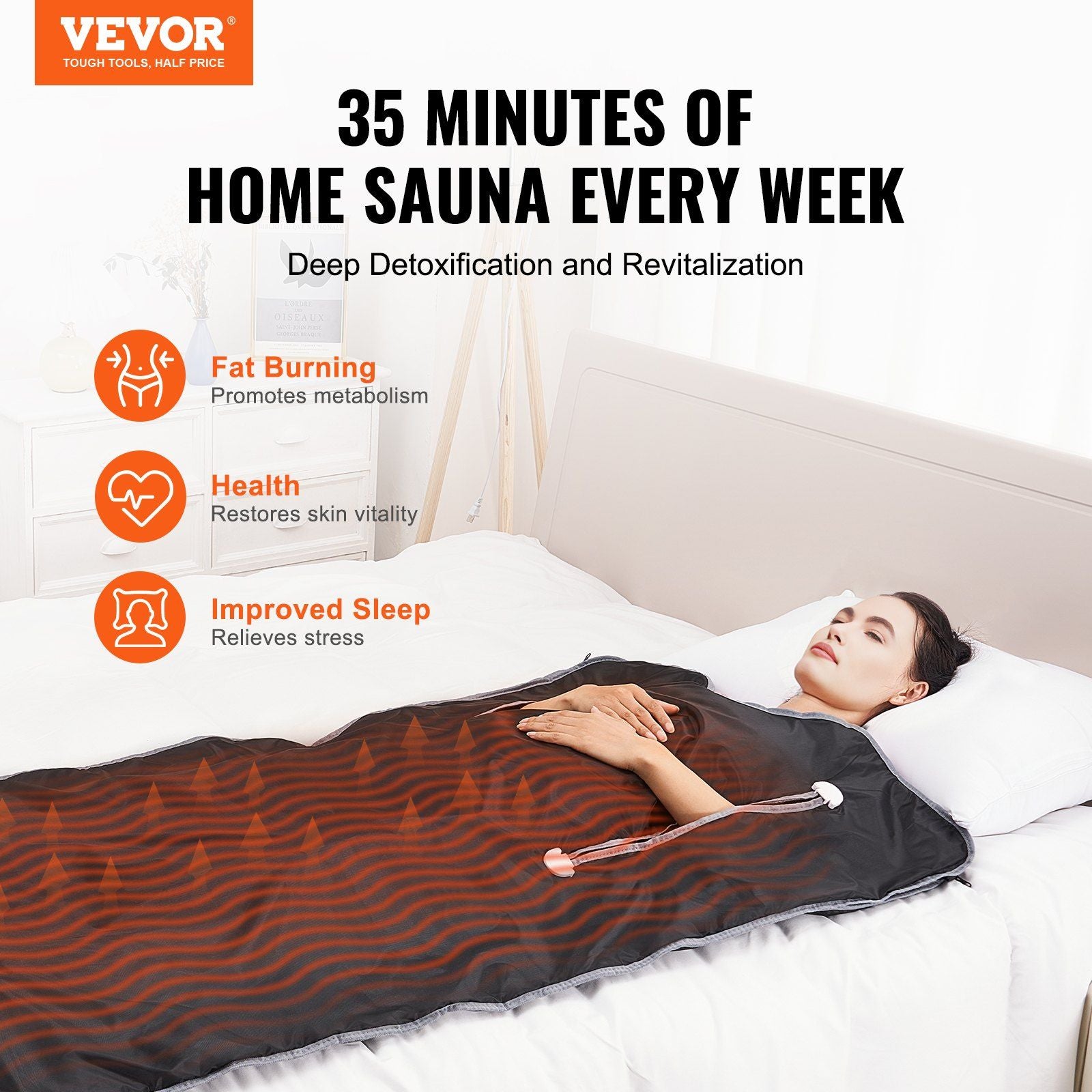 VEVOR Infrared Detox Sauna Blanket