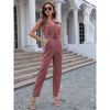 V-Neck Sleeveless Jumpsuit