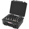 VEVOR Lockable Hard Case for 6 Handguns with Waterproof Foam Protection