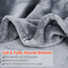 Plush Dual-Sized Electric Heating Throw Blanket