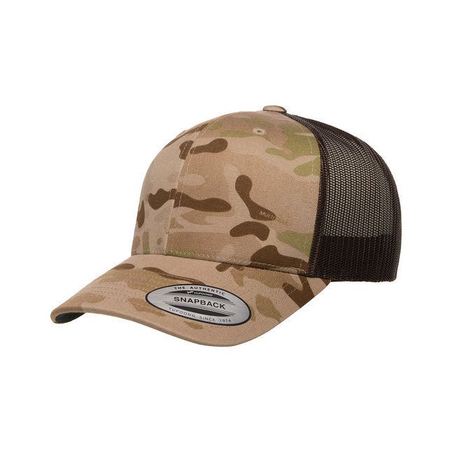 Retro Trucker Multicam Snapback