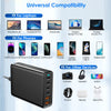 Ultra-Fast 200W Multi-Device Charger with 6 Ports for Instant Power