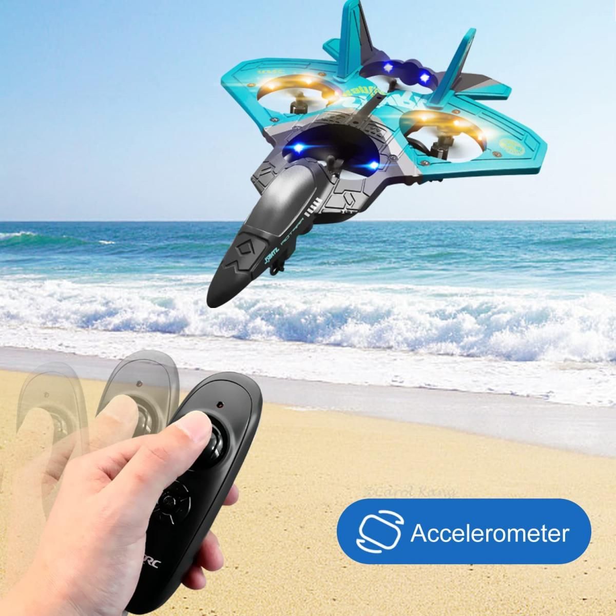 4DRC V17 2.4GHz EPP Remote Control Airplane with Advanced Features and Dual Batteries