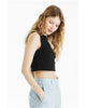Eco-Friendly Micro Rib Crop Tank