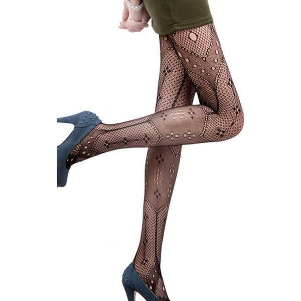 Floral Sheer Seduction Stockings