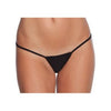 Low Rise Lycra G-String Black O/S