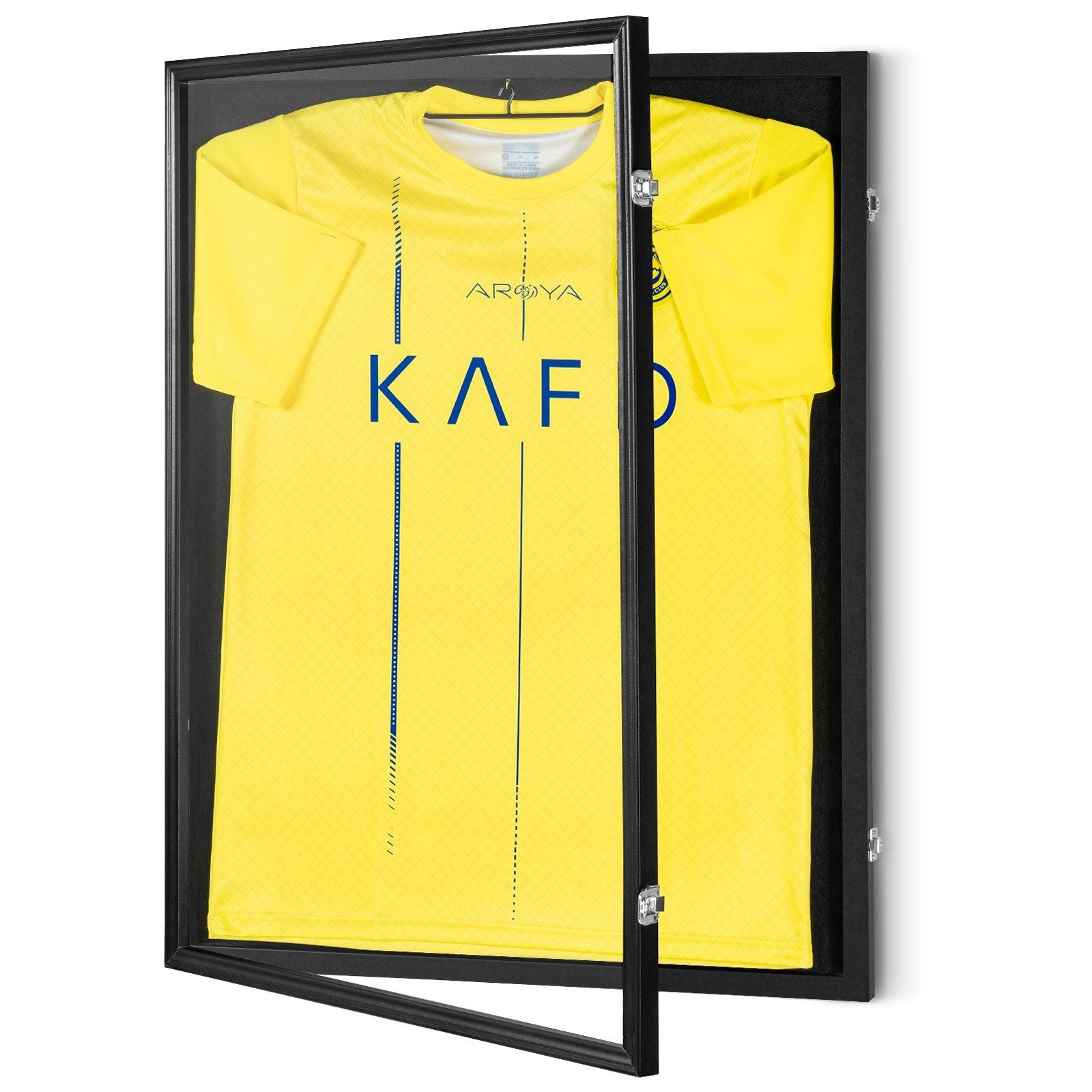 Matte Black Jersey Display Case