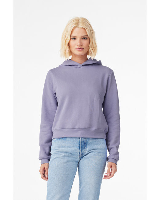 Cozy Elegance: Bella + Canvas Ladies' Classic Hooded Sweatshirt