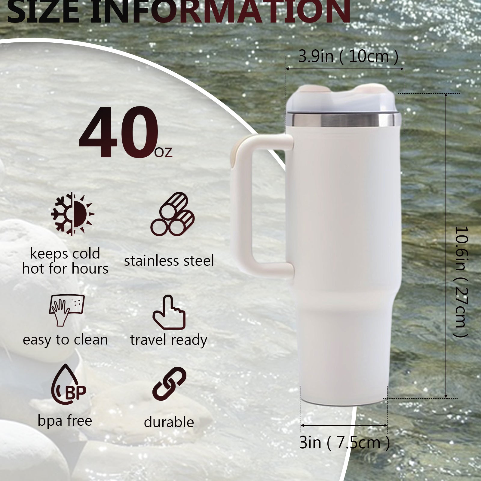 40oz V2 Premium Insulated Tumbler