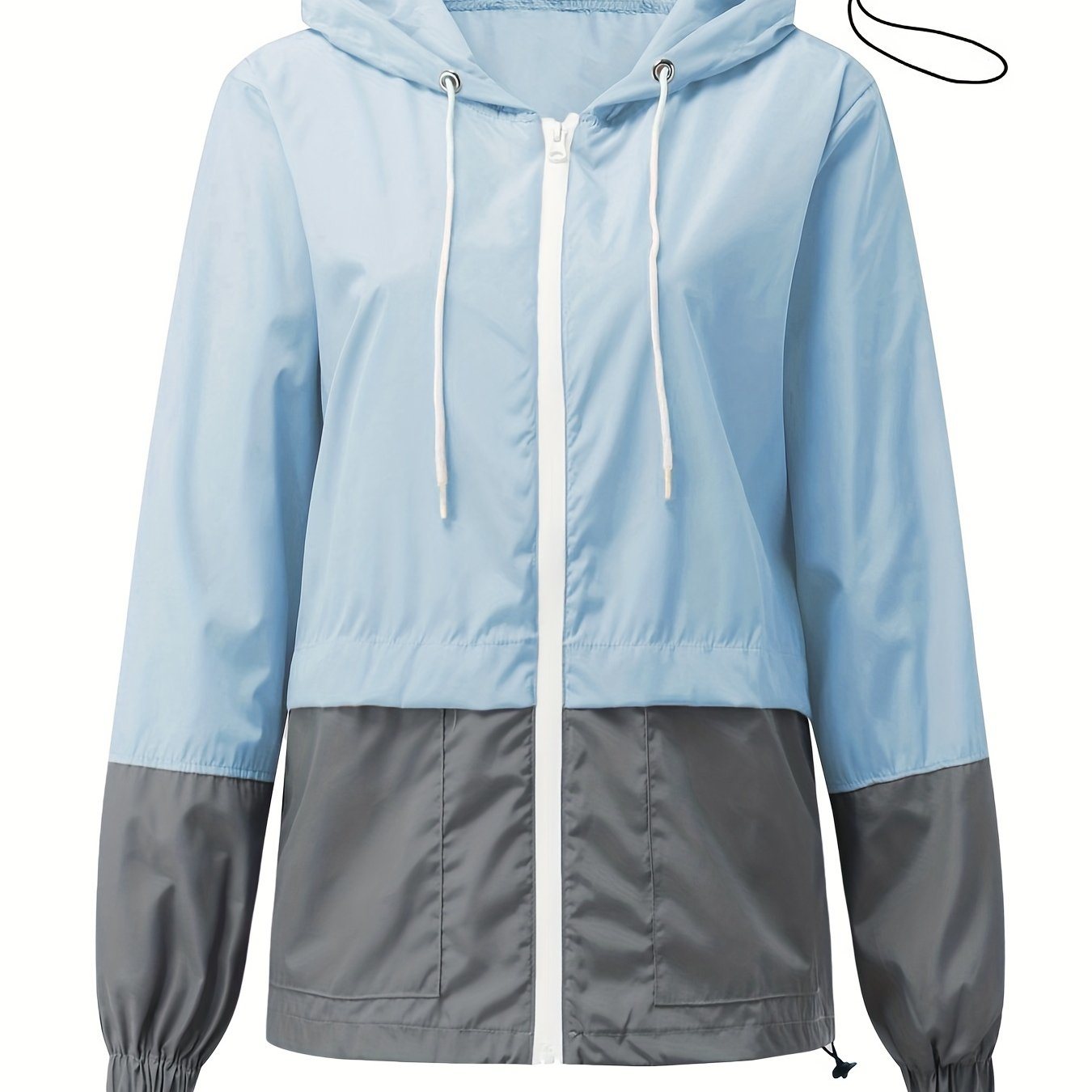 Stylish Women's Waterproof Rain Jacket for Outdoor Adventures