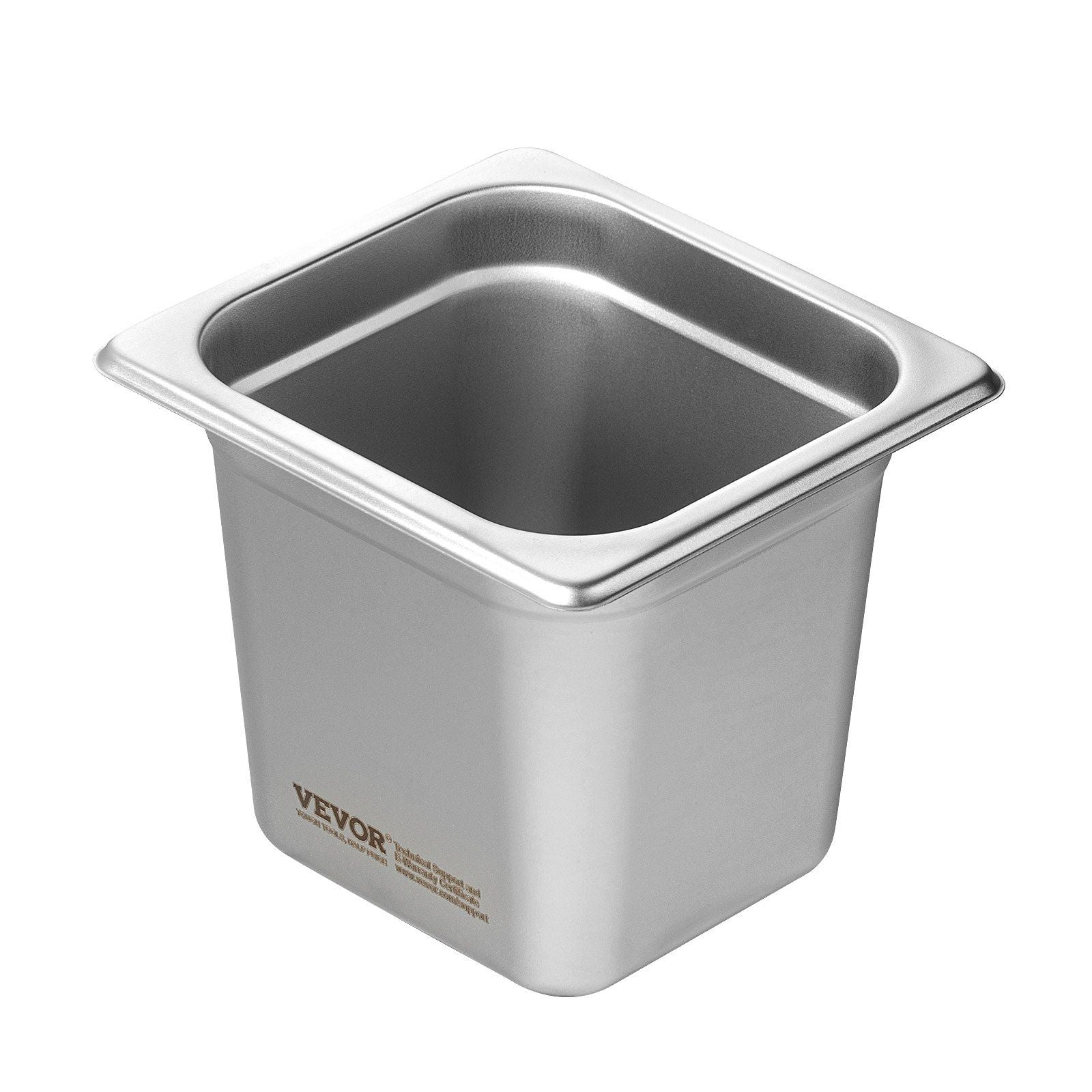 Stainless Steel 1/6 Steam Pan Set