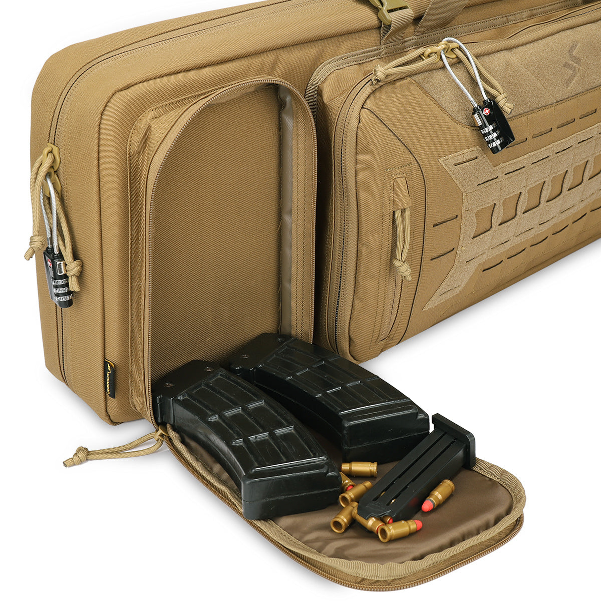 Double Rifle Case Gun Bag