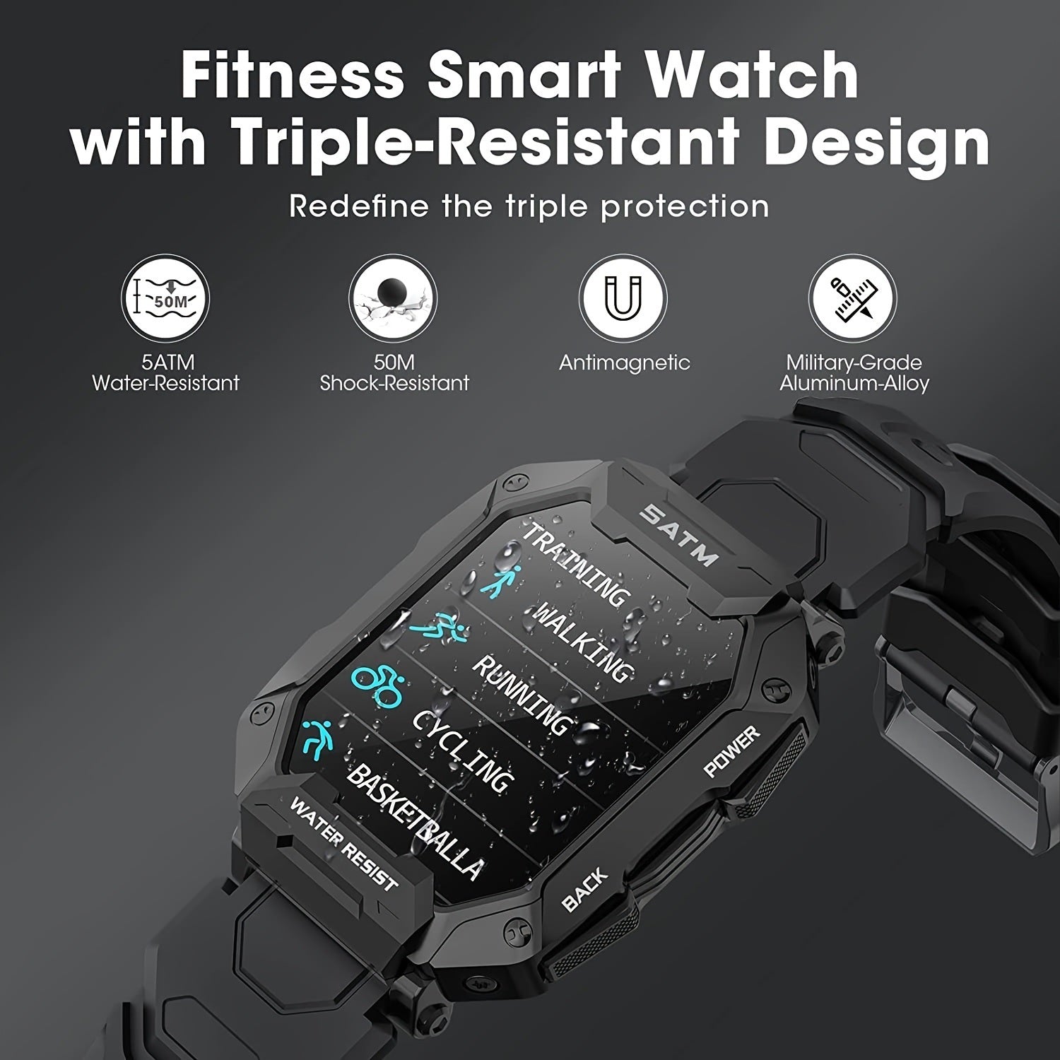 Military Smart Watch For Men