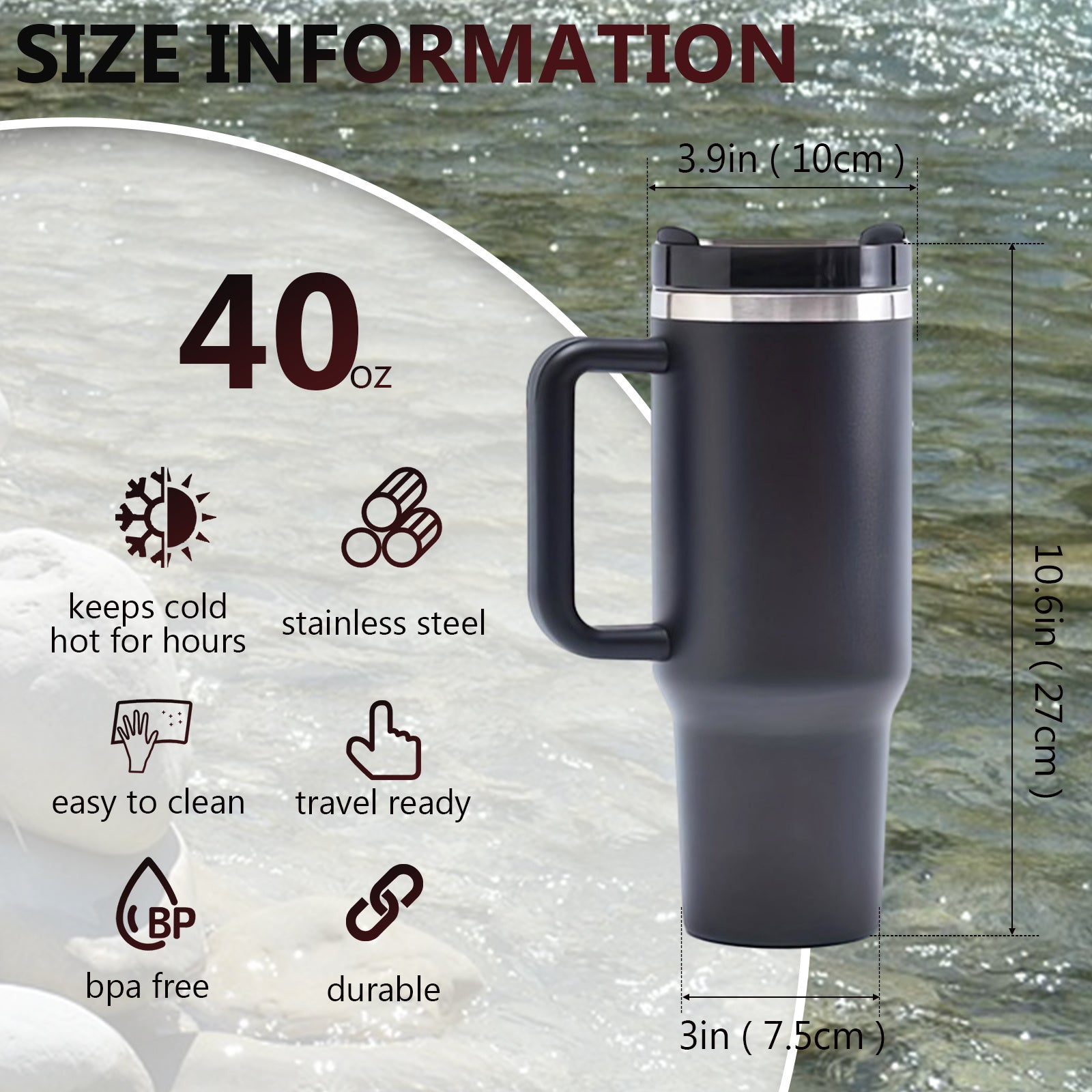 40oz V2 Premium Insulated Tumbler