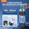 VEVOR Portable Hydrogen Water Generator with Inhalation Feature, 230 ml Capacity