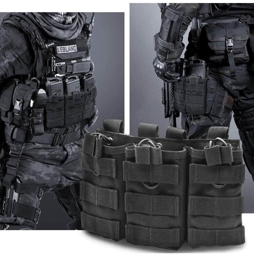 Rachsa MOLLE Triple Magazine Carrier
